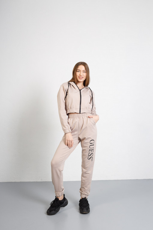 Костюм спортивний жіночий КС-169 бежевий